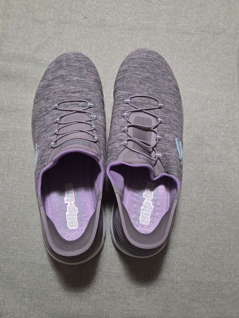 Brand New Women's Slip-On Athletic Sneakers Grey